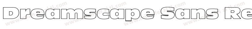 Dreamscape Sans Regu字体转换